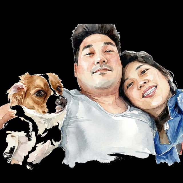 Pius and Renny illustration